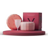 Kit Essencial Coletor Transparente (Coletor + Esterilizador)