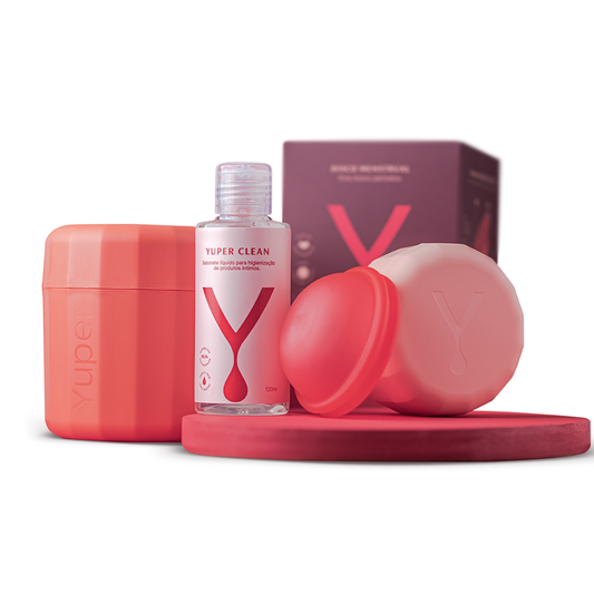 Kit Cuidados Completo Disco (Disco + Esterilizador + Yuper Clean)