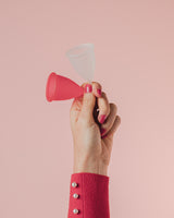 Coletor Menstrual Yuper Transparente 100% Reciclável